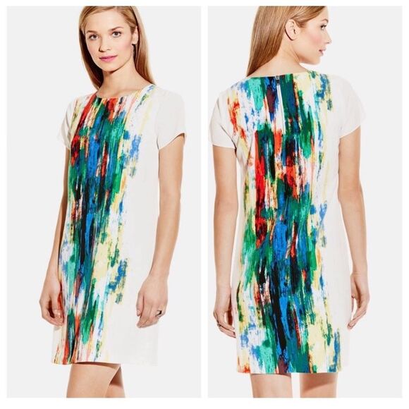 Vince Camuto Dresses & Skirts - NWT Vince Camuto Artsy Shift Dress Sz 4